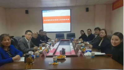 河南豫宛商會領導蒞臨上海明磊邦森鄭州辦事處考察指導